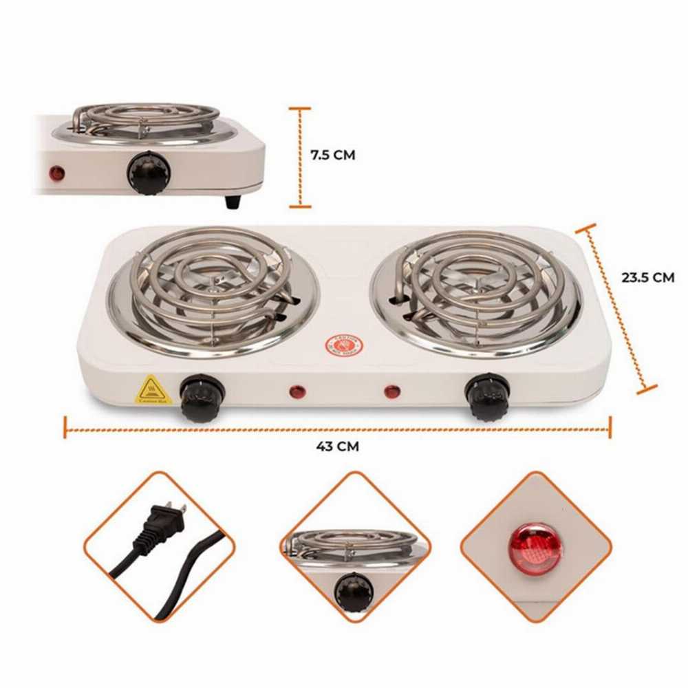 Double Hot Plate And Cooker Electric Stove Hot Plate